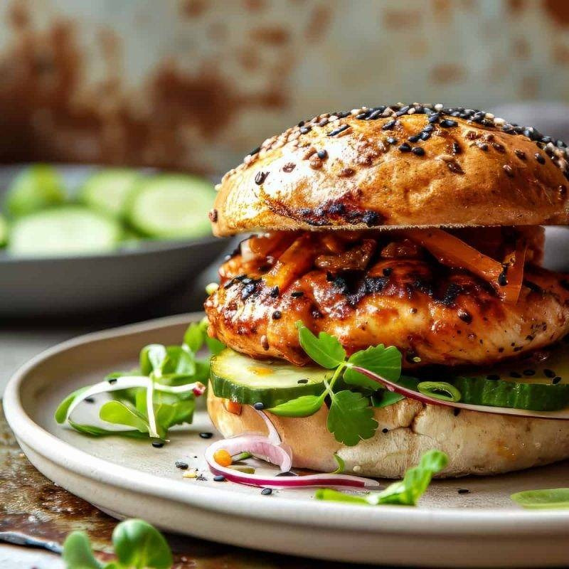 CHICKEN BURGER — BURGERS