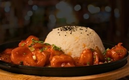 SWEET & SOUR SHRIMPS — MAIN DISH