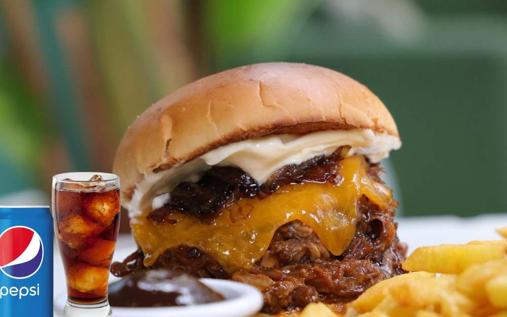 BRISKET HONEY BURGER — BURGERS